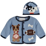 Playfull Puppies Sweater and Hat - Denny's