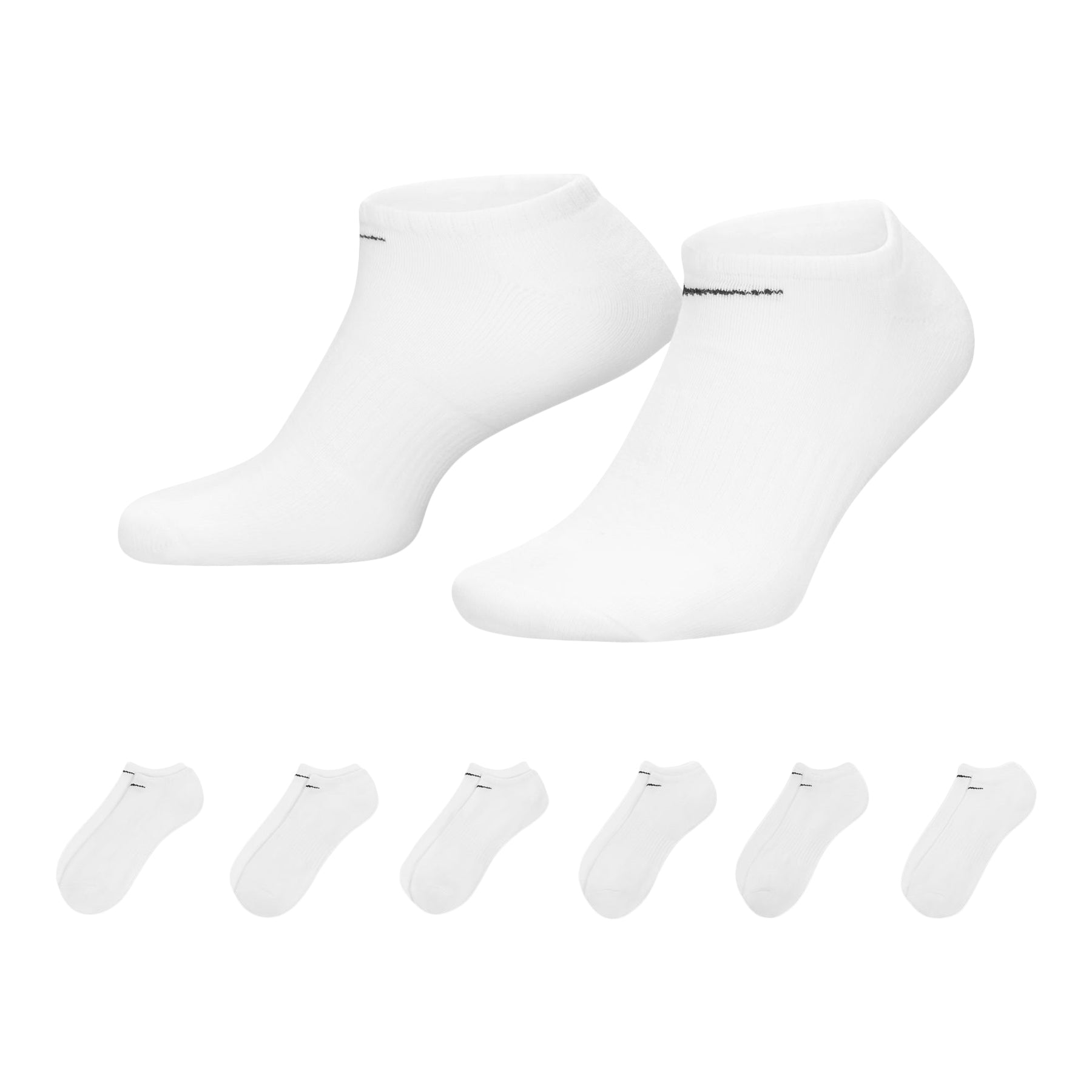 Everyday Cushioned Training No Show Sock 6pk - Denny's