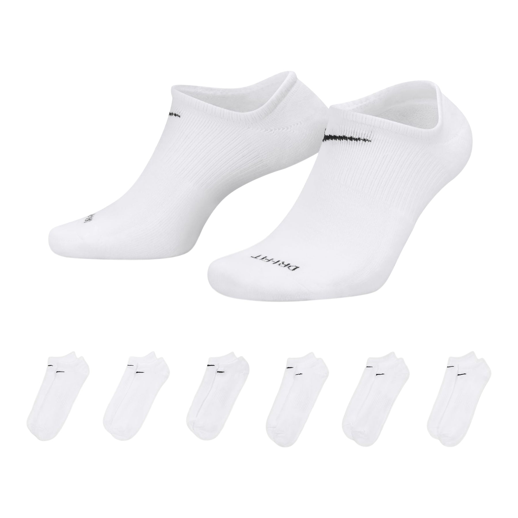Nike Everyday Lightweight Training No Show 6pk - Denny's