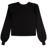 Ruffle Sleeve Sweater - Denny's