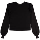 Ruffle Sleeve Sweater - Denny's