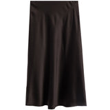 Solid Maxi Skirt