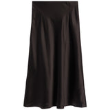 Solid Maxi Skirt