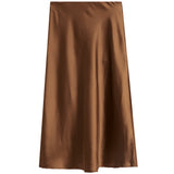 Solid Maxi Skirt