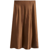 Solid Maxi Skirt