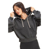 Fleece V-Neck Hoodie - Denny's