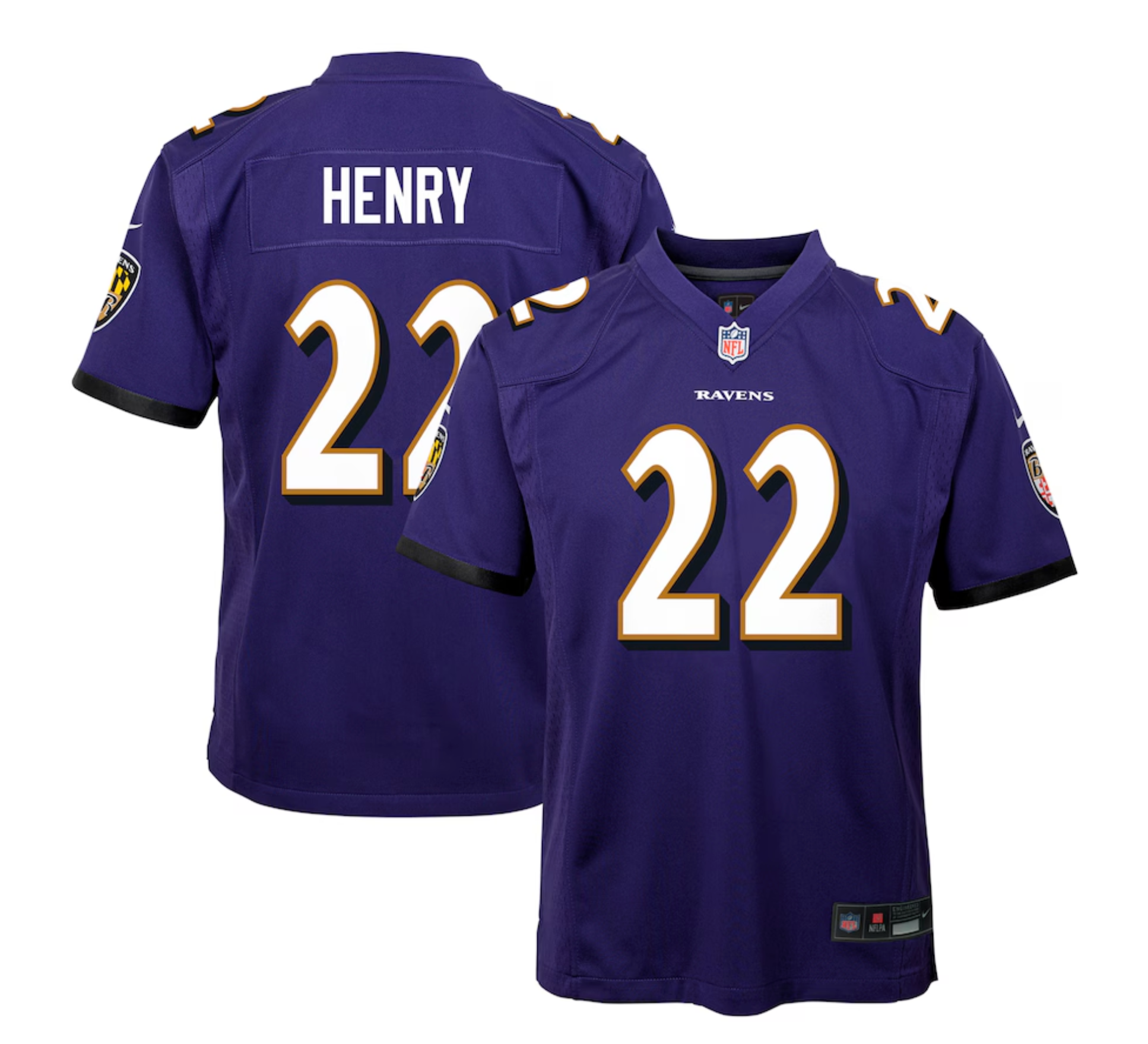 Henry/Ravens Gameday Jersey - Denny's