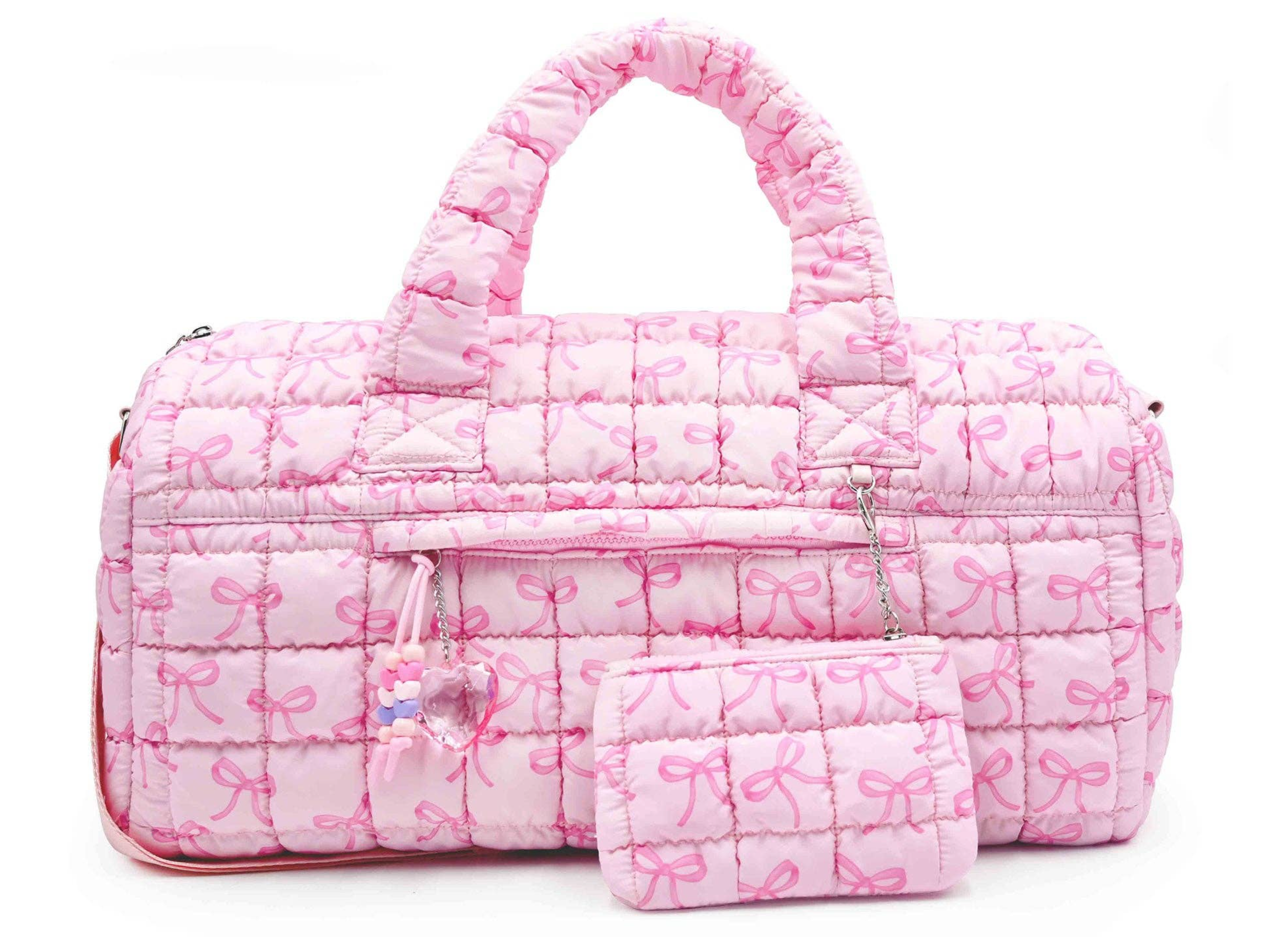 Bow Scrunch Large Duffle with Coin Purse - Denny's