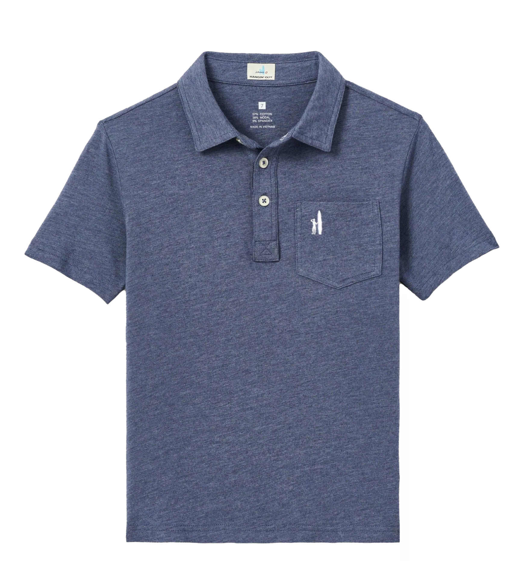 Heathered Original Polo - Denny's