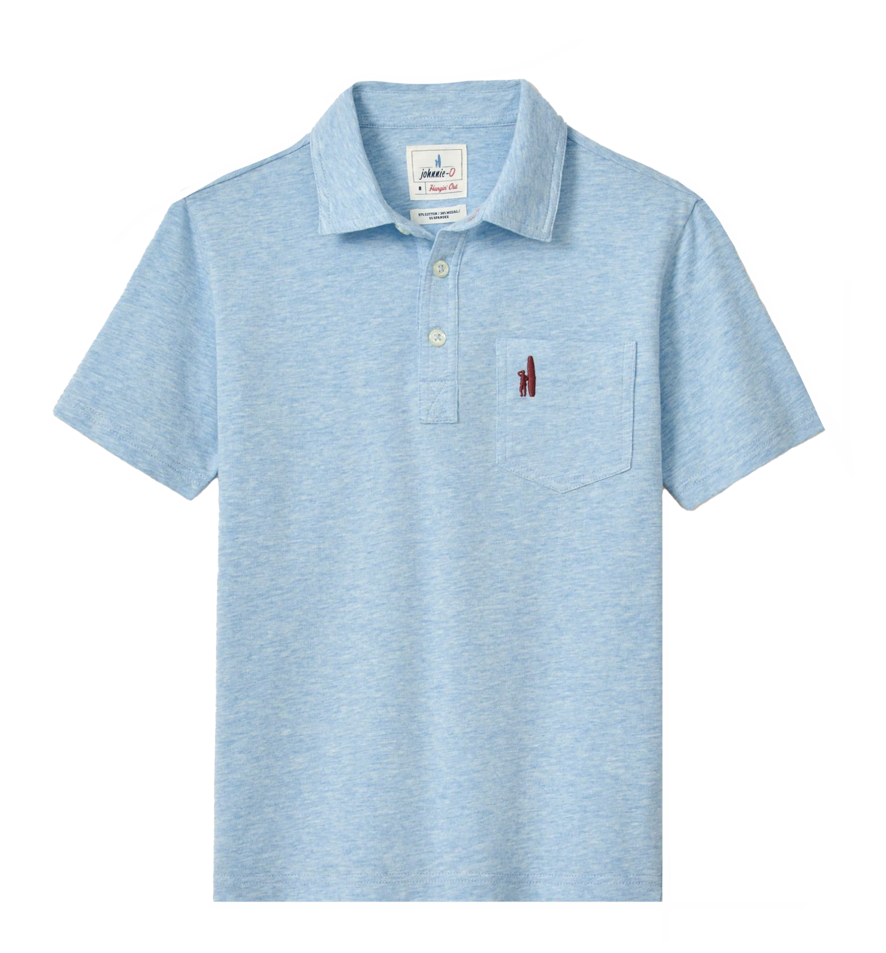 Heathered Original Polo - Denny's