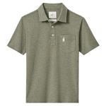 Heathered Original Polo - Denny's