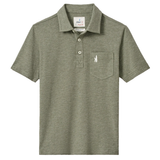 Heathered Original Polo - Denny's