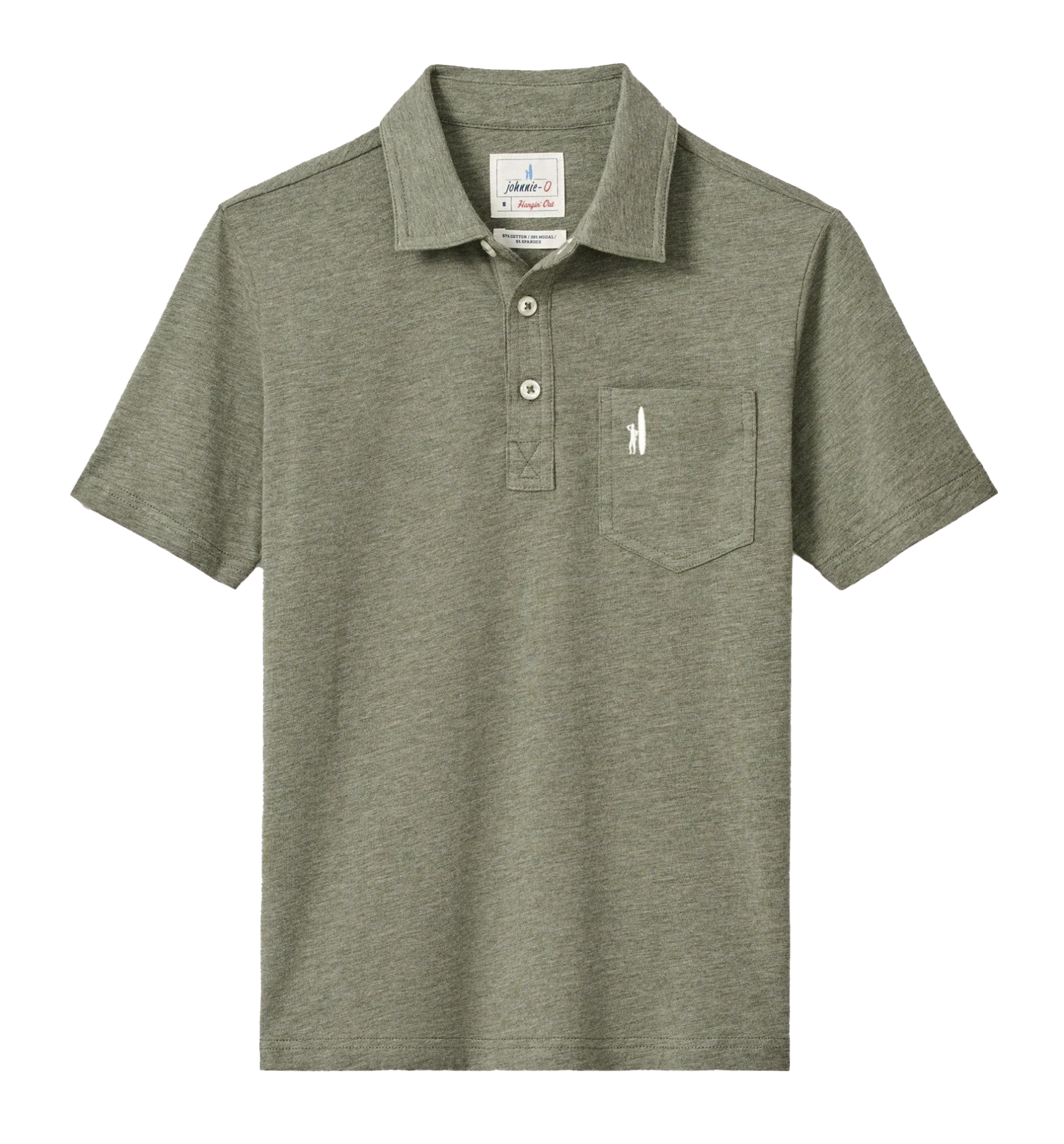 Heathered Original Polo - Denny's