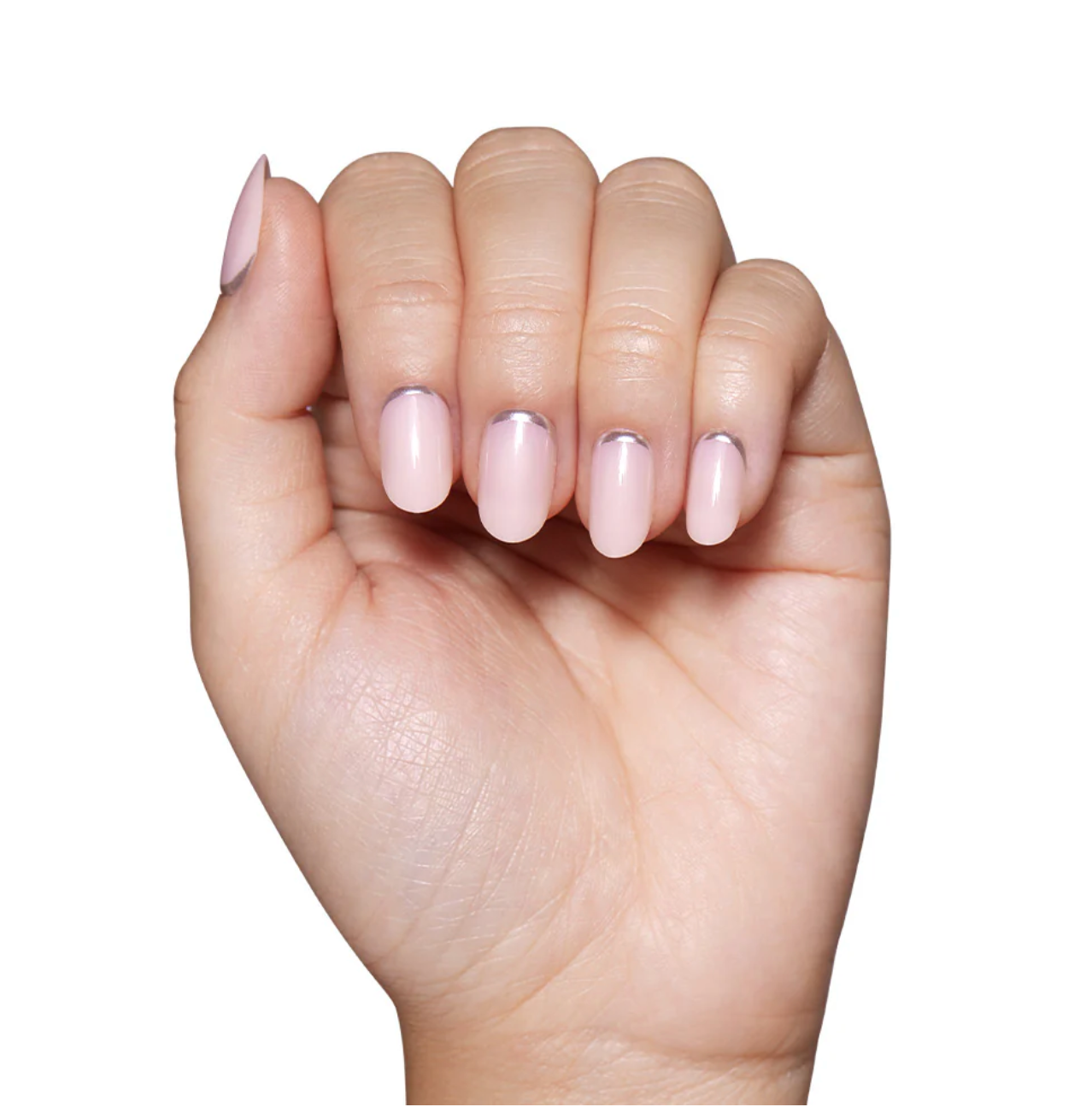 Silver Belle Press On Nails - Denny's