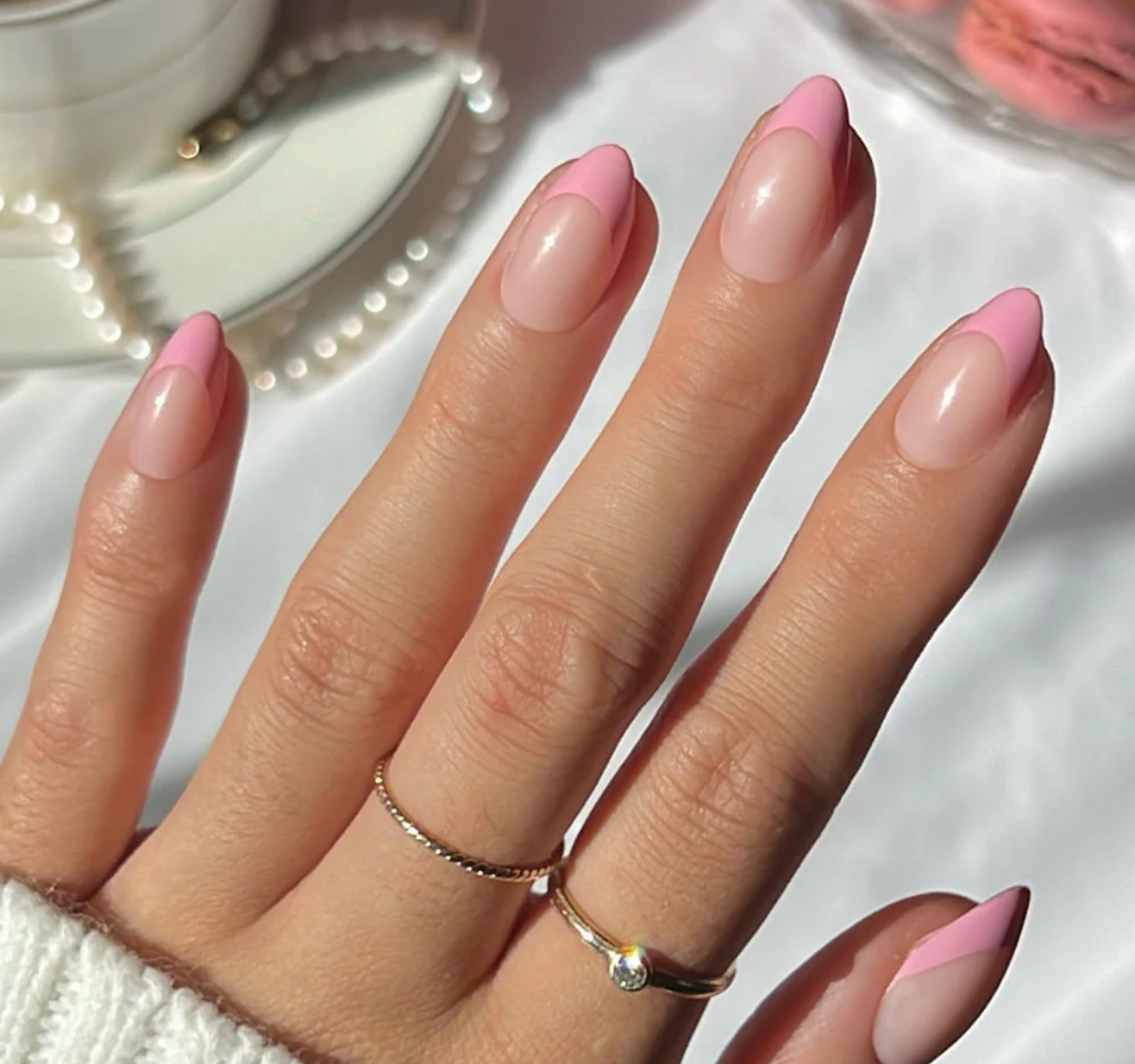 Pink Macaron Press On Nails - Denny's