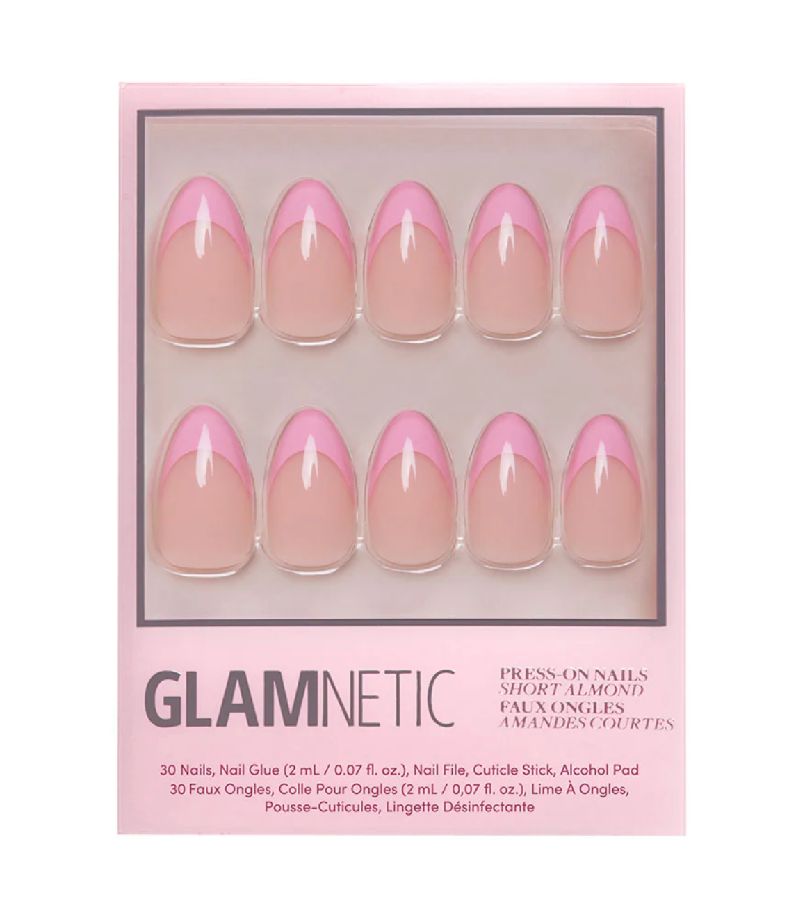 Pink Macaron Press On Nails - Denny's