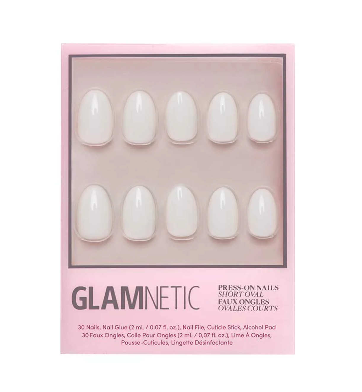White Swan Press On Nails - Denny's