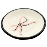 Pastel Pink Bow Ring Dish - Denny's