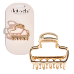 Medium Gold Half Moon Claw Clip - Denny's
