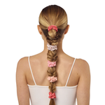 Cherry Blossom Satin Scrunchie 5pc Set - Denny's