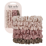 Ultra Petite Satin Scrunchie 6pc Set - Denny's