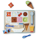 Magnetic Ice Cream Puzzle and Play Set - Denny's
