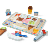 Magnetic Ice Cream Puzzle and Play Set - Denny's