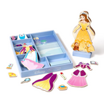 Belle Wooden Magnetic Dress-Up - Denny's