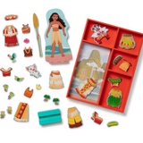 Moana Wooden Magnetic Dress-Up - Denny's