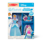 Cinderella Wooden Magnetic Dress-Up - Denny's