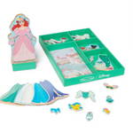 Ariel Wooden Magnetic Dress-Up - Denny's