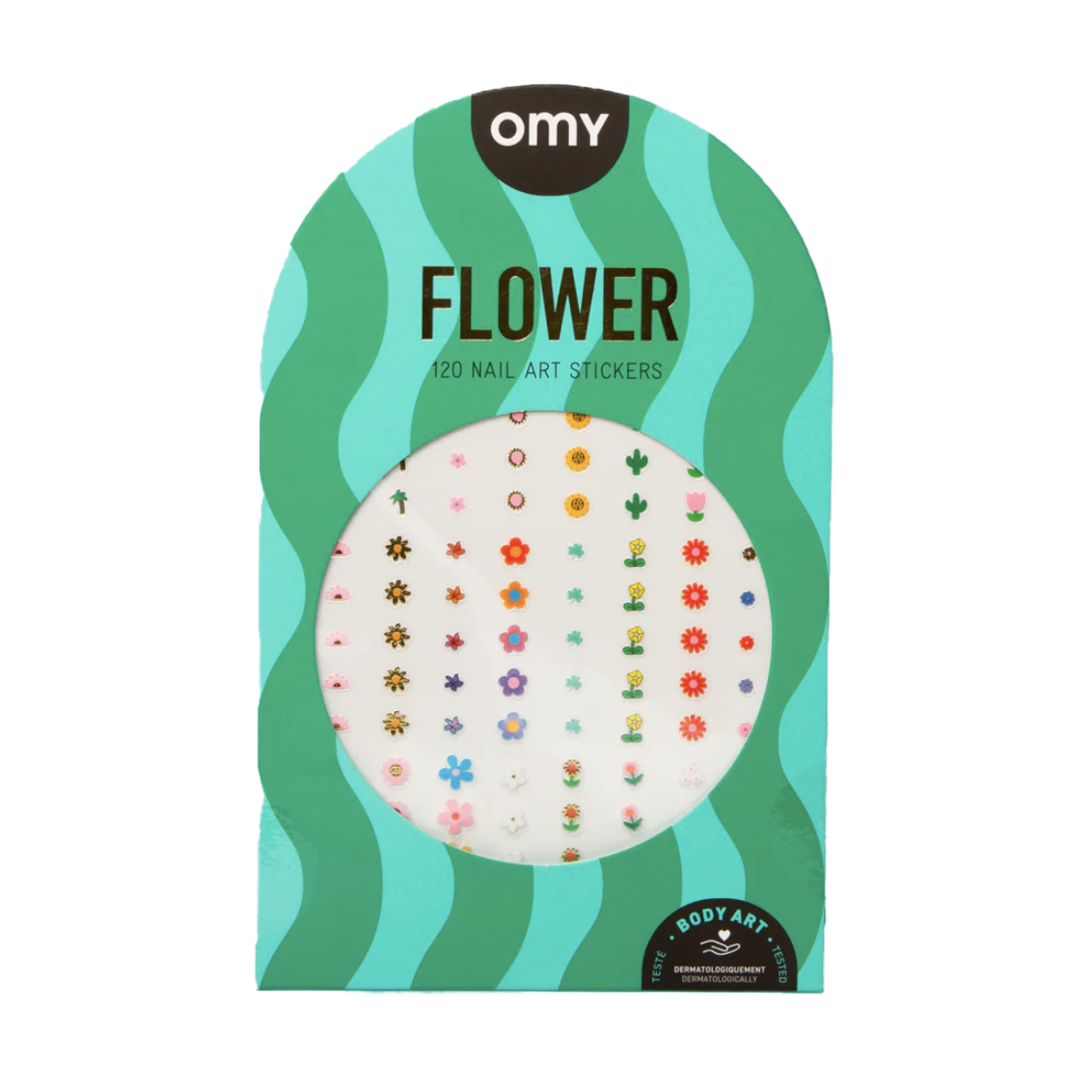 Flower Nail Stickers - Denny's