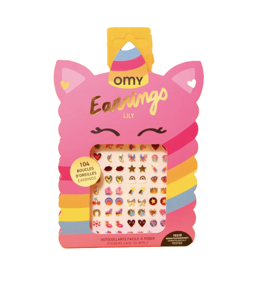 Unicorn Stick On Earrings - Denny's