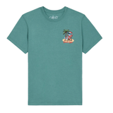Cheerful Chillin Santa Tee - Denny's