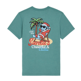 Cheerful Chillin Santa Tee - Denny's
