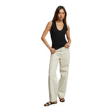 Jordan U Neck Ribbed Tank - Denny's