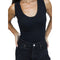 Jordan U Neck Ribbed Tank - Denny's