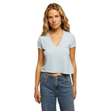 Alanis Recycled Vneck Tee - Denny's