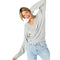 Sinead Relaxed French Terry V-Neck - Denny's