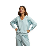 Sinead Relaxed French Terry V-Neck - Denny's