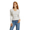 Robyn U Neck RIbbed Long Sleeve - Denny's