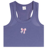 Pink Dot Bow Rib Tank