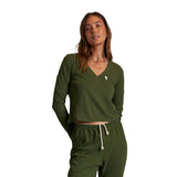 Fiona Long Sleeve Vneck Tee