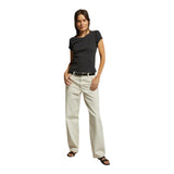 Etta Rib Baby Tee - Denny's