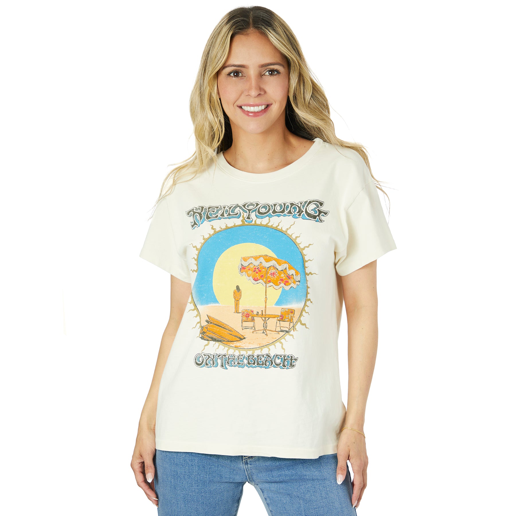 Neil Young Beach Tour Tee - Denny's