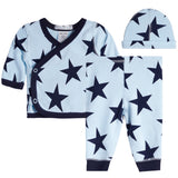 3Pc Take Home Outfit Big Blue Star - Denny's