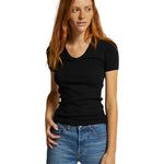 Avril Short Sleeve U Neck Tee - Denny's