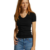 Avril Short Sleeve U Neck Tee - Denny's