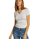 Avril Short Sleeve U Neck Tee - Denny's