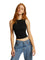 High Neck Ribbed Tank - Denny's